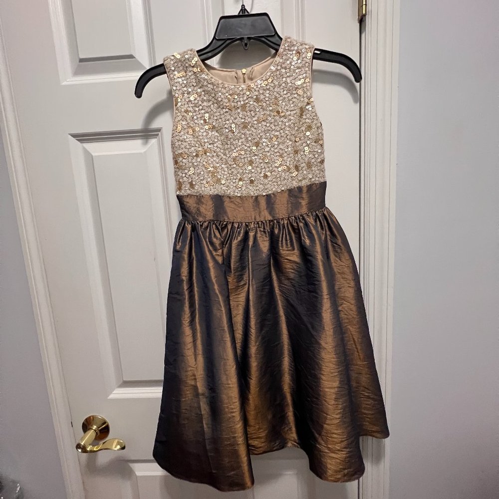 Alessia size 10 sequin top dress